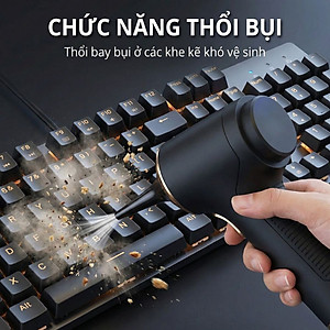 Máy Hút Thổi Bụi Không Dây MK367 kèm phụ kiện hút bụi - Hàng chính hãng