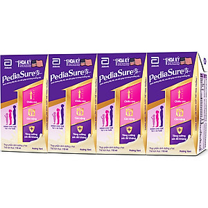 Thùng 48 Hộp Sữa Nước Abbott Pediasure Vani 110ml cho trẻ từ 1 - 10 tuổi