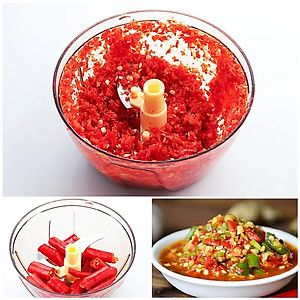 Dụng Cụ Xay Tỏi Ớt Cầm Tay Tiện Dụng DAMAS A363 - Hàng chính hãng