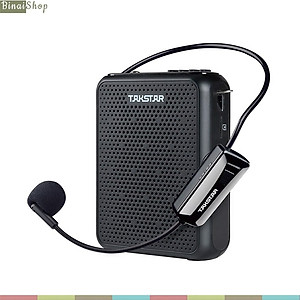 Takstar E300W- Tặng túi rút đựng máy trợ giảng - Máy Trợ Giảng Không Dây UHF, Kết Nối Bluetooth, Công Suất 10W Cho Giáo Viên, Bán Hàng - Hàng chính hãng