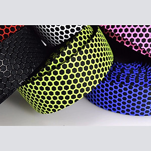Bộ 2 Ruy Băng Quấn Silicon Ghi Đông Tay Cầm Chống Trơn Trượt Cho Xe Đạp Đua Thể Thao Đường Trường Thiết Kế Ba Chiều Tổ Ong Siêu Nhẹ Thoáng Khí Hút Mồ Hôi Cao Cấp Mai Lee