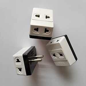 Bộ 5 Ổ cắm nối chia 3 ngả chân cắm tròn PHI5 Φ5 LIOA