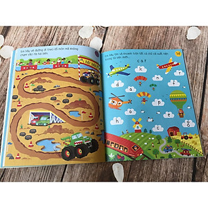 Sách Hành Trình Khám Phá 94 Trò Chơi Phát Triển Trí Tuệ- Sách tương tác cho trẻ tăng khả năng tư duy và phát triển