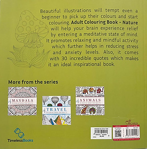 Nature - Colouring Book For Adults