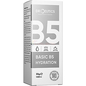 Tinh chất DrCeutics Basic B5 Hydration giúp cấp ẩm dành cho da dầu (30g/100g) - Hàng chính hãng