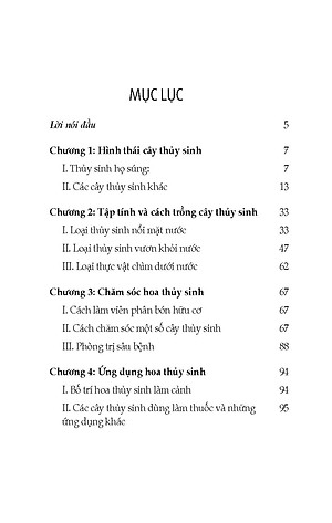 Nông Nghiệp Xanh, Sạch - Kỹ Thuật Trồng Cây Và Hoa Thuỷ Sinh (Tái bản)