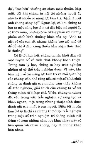Sách Dẫn Luận Về Trí Thông Minh