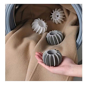 Combo 10 Bóng Giặt Làm Thẳng Quần Áo Thế Hệ 3, Cầu Gai Hỗ Trợ Giảm Nhăn và Đánh Bay Vết Bẩn - HÀNG CHÍNH HÃNG MINIIN