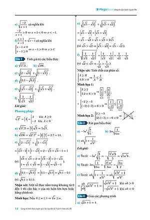 Sách Củng Cố Kiến Thức Luyện Giải Bài Tập Đại Số Toán 9 (Theo Chủ Đề)