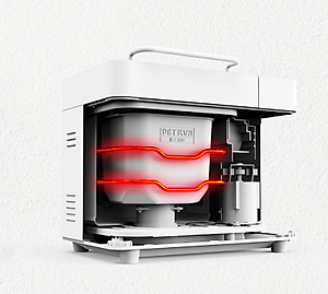 Máy Làm Bánh Mỳ Kiêm Làm Kem Petrus 8855GR Tự Động 3 Trong 1- Hàng Nhập Khẩu