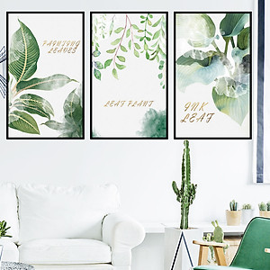 Sticker Decal Dán tường các mẫu khung tranh siêu đẹp in màu chất lượng cao có keo mặt sau