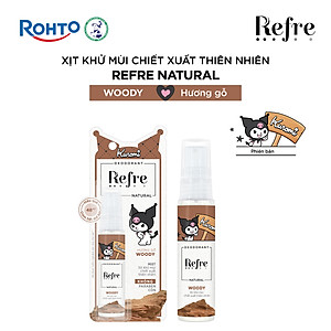 Xịt khử mùi Refre x Kuromi Natural/Whitening Perfume 30ml