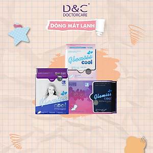 Băng vệ sinh thảo dược Glamiss Cool Combo BVS chăm sóc toàn diện Ngày Đêm Hàng ngày