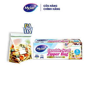 (Chọn Loại) Túi Zip PE Trong Suốt 2 Đường Kéo MyJae, Túi Bọc Đồ Ăn, Rau Củ Bảo Quản Trong Tủ Lạnh