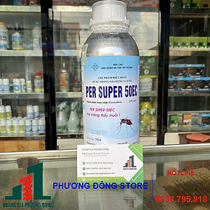 Thuốc diệt muỗi Per Super 50 EC_ chai nhôm