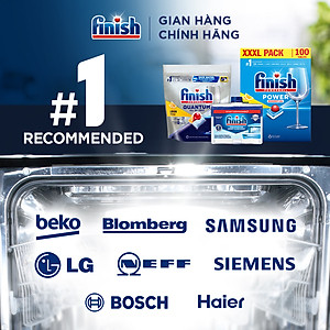 Viên rửa chén bát Finish Quantum túi 21 viên