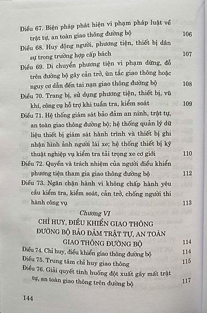 Luật Trật Tự, An Toàn Giao Thông Đường Bộ Năm 2024