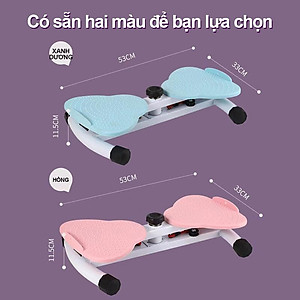 Bàn xoay eo 3004R Xoay eo giảm cân, tập bụng, kết hợp massage chân