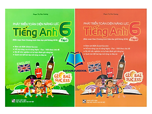 Sách - Combo Phát triển toàn diện năng lực Tiếng Anh 6 - tập 1 + 2 (Biên soạn theo chương trình GDPT 2018)