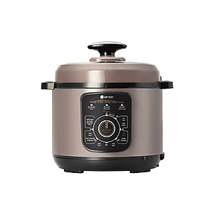 Nồi áp suất cơ Elmich 5L PCE-8792, công suất lớn 1000W, dung tích 5L, tuyệt đối an toàn với van xả tự động được thiết kế trên nắp nồi, bảo hành 24 tháng, đổi trả 12 tháng - Hàng chính hãng