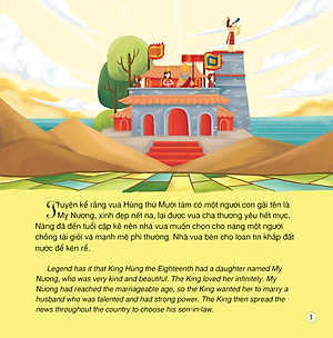 Truyện Cổ Tích Việt Nam (Song Ngữ Việt - Anh) - Sơn Tinh - Thủy Tinh