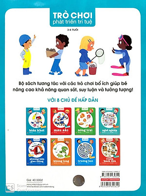 Sách Trò Chơi Phát Triển Trí Tuệ: Biển Khơi