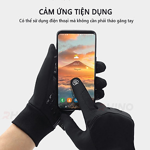Găng tay giữ ấm mùa đông chống gió, kháng nước mưa eXtreme GT2302 Bao tay thể thao cảm ứng điện thoại, găng tay đi xe máy, xe đạp lót nỉ cho nam nữ, bảo hộ đi phượt