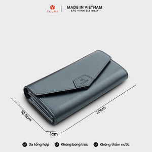 Ví Yuumy (  Thời trang nữ kiểu cầm tay dáng dài - Ví da Seasand YV61 )