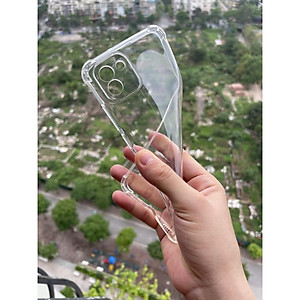 Ốp Lưng cho Samsung Galaxy A03 Dẻo Trong Suốt Chống Sốc Bảo Vệ 4 Góc, khoét từng mắt camera