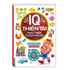 Combo Sách IQ Thiên Tài Phát Triển Tư Duy Não Bộ 1-7 Tuổi (Bộ 6 cuốn)