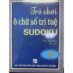 Sách - Trò Chơi Ô Chữ Số Trí Tuệ Sudoku - Tập 2-4 (Combo 3 Cuốn) - Nhân Trí Việt