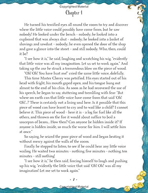 Pinocchio Illustrated Gift Book