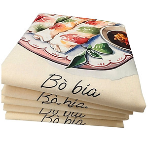 Túi tote trơn và hoạ tiết hình dễ thương xinh xắn nhiều size 3B