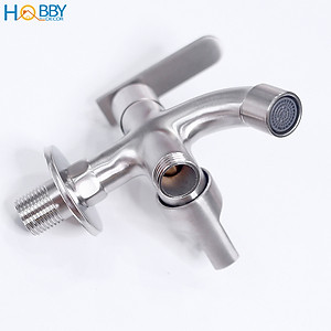 Bộ củ sen và vòi xịt rửa đa năng inox 304 Hobby home decor GXT dây 1.5m