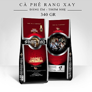 Cà Phê Rang Xay Sáng Tạo 2 Trung Nguyên Legend – Gói 340g – Cân Bằng Robusta & Arabica, Vị Êm Nhẹ- Pha Phin