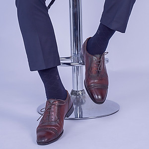 Hộp 5 đôi tất vớ đi giày tây nam công sở cổ cao MRM Manlywear, sợi cotton organic cao cấp thoáng khí, chống hôi chân