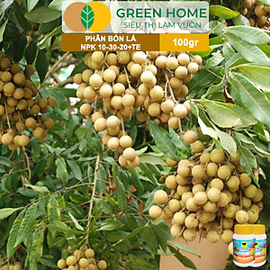 Phân Bón Lá Đầu Trâu MK 501-701-901, GreenHome,Chai 100GR,Đặc Biệt Dành Cho Hoa Lan Và Cây Cảnh