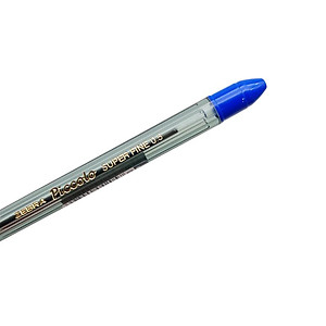 Bút Bi 0.5 mm Zebra Piccolo - Mực Xanh