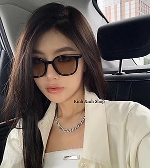 Kính râm màu nâu nhạt nam nữ thời trang