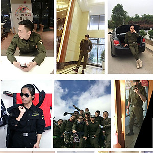 Bộ Quần Áo Nam Lính Mỹ US ARMY  Kiểu Dáng Túi Hộp, Chất Liệu Kaki Cao Cấp Phong Cách Lính Cực Ngầu (Tặng dây lưng) - HÀNG CHÍNH HÃNG