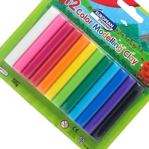 Sáp Nặn Học Tập 12 Màu Thường SMARTKIDS SK-BL12R