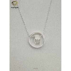 Dây chuyền bạc Ý 925 Huệ Ngân - Đôi tình nhân PP1325
