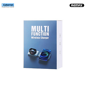 Đế sạc không dây từ tính 3 trong 1 Remax RP-W56 sạc nhanh 18W - Hàng chính hãng