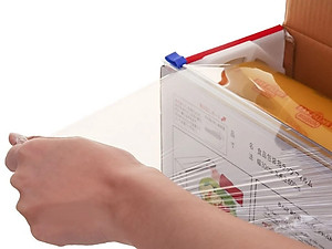 Màng Bọc Thực Phẩm PVC Laspalms MBTP00006163 - 30cmx150m - màu đỏ