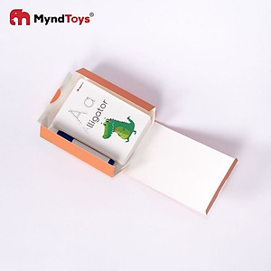 Đồ Chơi Giáo Dục Myndtoys - Thẻ Học Chữ Cái và Số Đếm (My Encyclopedia) Dành Cho Các Bé Trên 4 Tuổi