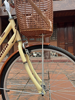 Xe đạp mini Wahama KOREA HQ 24/26 inch - Tặng khóa bánh sau, đồ lắp xe