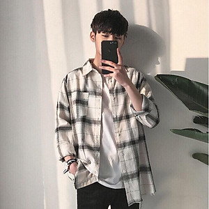 Áo Sơ Mi Caro Dạng Khoác Thời Trang Nam Nữ TS001 Chất Vải Cao Cấp Mềm Mại Thấm Hút Mồ Hôi