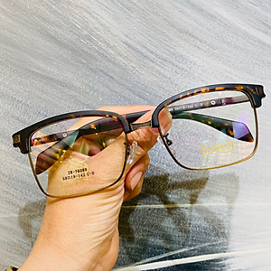 Gọng kính cận ZR76088 nhựa hợp kim thời trang mắt kính OURESS nam nữ siêu bền