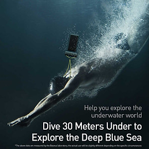 Túi chống nước dùng cho điện thoại Baseus Let''s go Slip Cover Waterproof Bag ( for under 7.2 inch SmartPhone ) - Hàng Chính Hãng