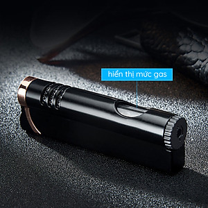 Vỏ Hột Quẹt Bật Lửa Khò 1 Tia Focus WF002 Đẹp Độc Lạ Lửa Khò Mạnh Mẽ - Dùng Gas Cao Cấp